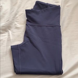 Lululemon train times crop pant, size 8. EUC!